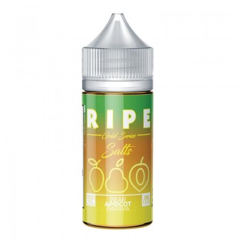 Ripe Gold Series Salts - Pear Apricot Papaya 30mL Ripe Gold Series Salts - Pear Apricot Papaya 30mL
