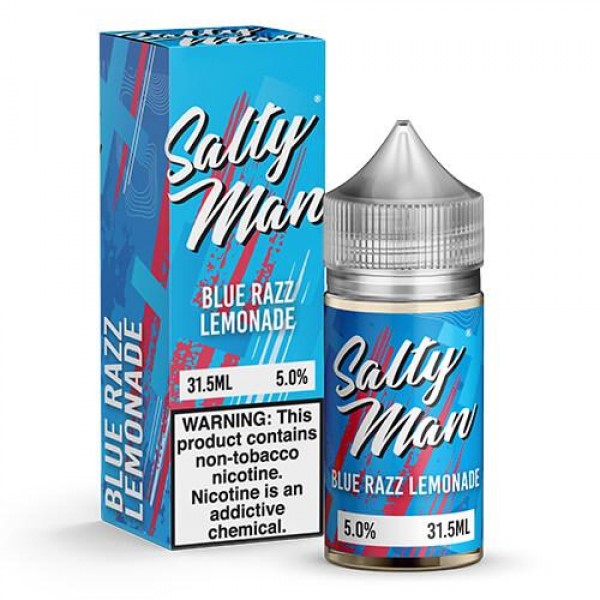 Salty Man Synthetic - Blue Razz Lemonade 31.5mL