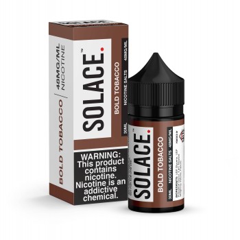 Solace Salts - Bold Tobacco 30mL Solace Salts - Bold Tobacco 30mL