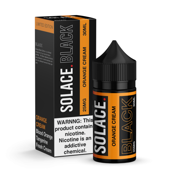 Solace Black Salt - Orange Cream 30mL