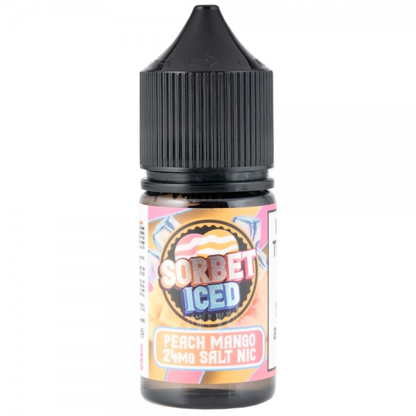 Sorbet Pop Salt - Peach Mango Iced 30mL