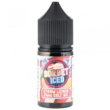 Sorbet Pop Salt - Straw Lemon Iced 30mL Sorbet Pop Salt - Straw Lemon Iced 30mL