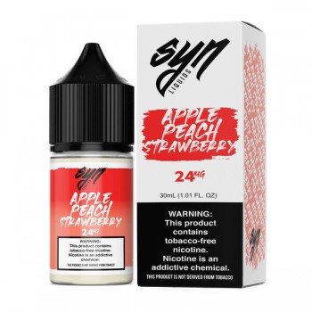 SYN Liquids Synthetic Salt - Apple Peach Strawberry 30mL SYN Liquids Synthetic Salt - Apple Peach Strawberry 30mL
