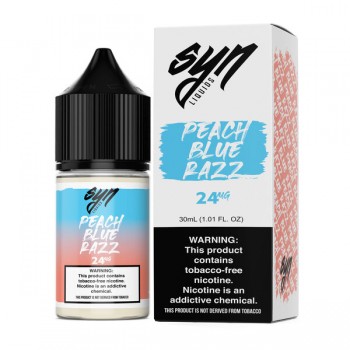 SYN Liquids Synthetic Salt - Peach Blue Razz 30mL SYN Liquids Synthetic Salt - Peach Blue Razz 30mL