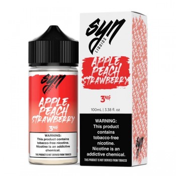 SYN Liquids Synthetic - Apple Peach Strawberry 100mL SYN Liquids Synthetic - Apple Peach Strawberry 100mL