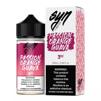 SYN Liquids Synthetic - Passion Orange Guava 100mL SYN Liquids Synthetic - Passion Orange Guava 100mL