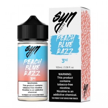 SYN Liquids Synthetic - Peach Blue Razz 100mL SYN Liquids Synthetic - Peach Blue Razz 100mL