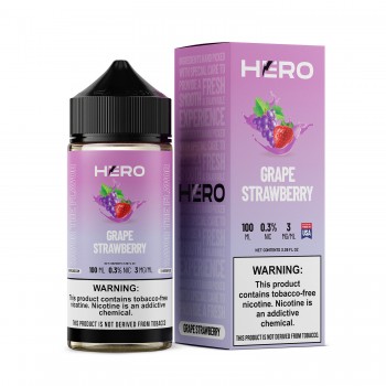 Hero Synthetic - Grape Strawberry 100mL Hero Synthetic - Grape Strawberry 100mL