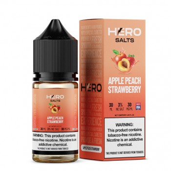 Hero Synthetic Salt - Apple Peach Strawberry 30mL Hero Synthetic Salt - Apple Peach Strawberry 30mL