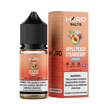 Hero Synthetic Salt - Apple Peach Strawberry FREEZE 30mL Hero Synthetic Salt - Apple Peach Strawberry FREEZE 30mL