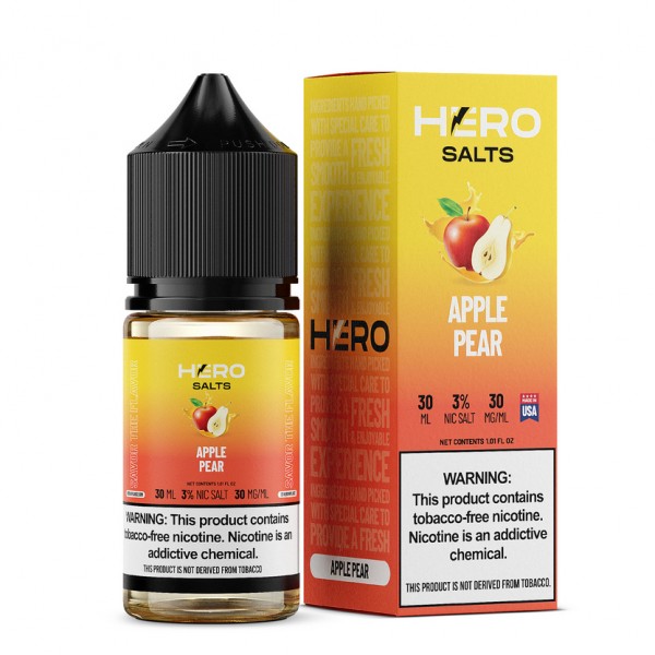 Hero Synthetic Salt - Apple Pear 30mL