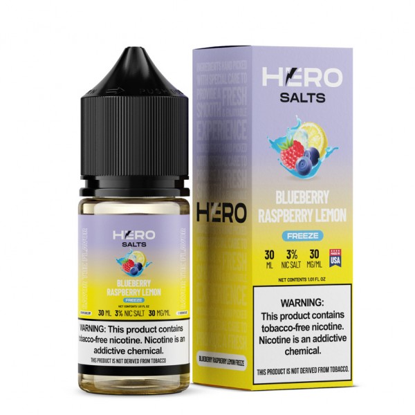 Hero Synthetic Salt - Blueberry Raspberry Lemon FREEZE 30mL