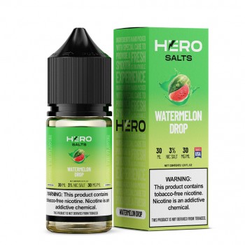 Hero Synthetic Salt - Watermelon Drop 30mL Hero Synthetic Salt - Watermelon Drop 30mL