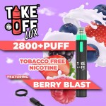 Take Off LUX V2 Disposable 5% Rechargeable 2800+ Puff (Master Case of 200)