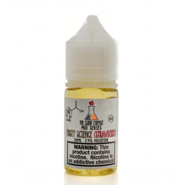 The Cloud Chemist Salt - Frosty Science Strawberry 30mL