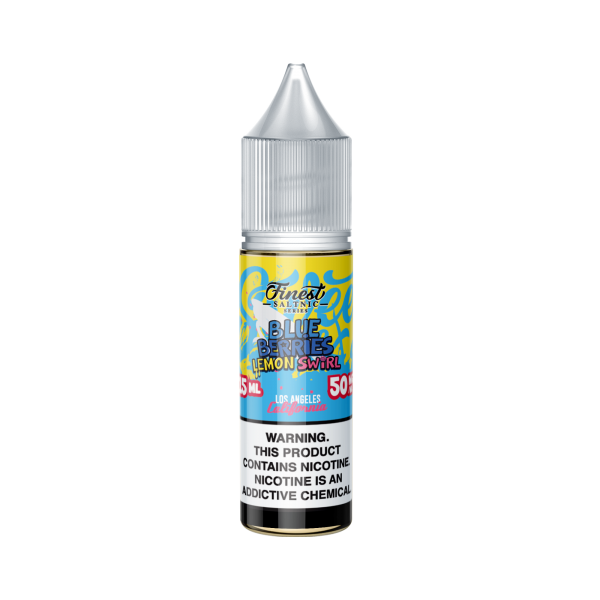 The Finest Salt Nic - Blue Berries Lemon Swirl 15mL