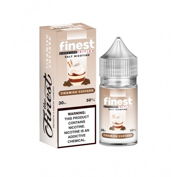 The Finest Salt Nic - Tiramisu Custard 30mL