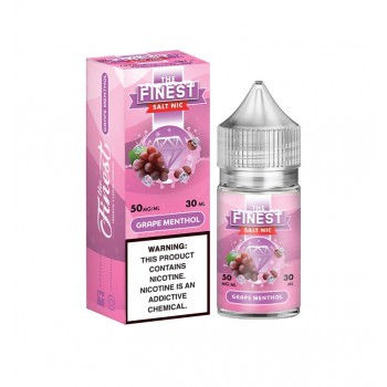 The Finest Salt Nic - Grape Menthol 30mL The Finest Salt Nic - Grape Menthol 30mL