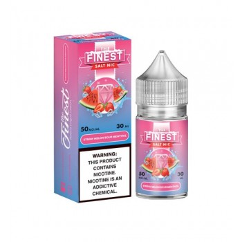 The Finest Salt Nic - Straw Melon Sour Menthol 30mL The Finest Salt Nic - Straw Melon Sour Menthol 30mL