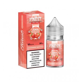 The Finest Salt Nic - Strawberry Menthol 30mL The Finest Salt Nic - Strawberry Menthol 30mL
