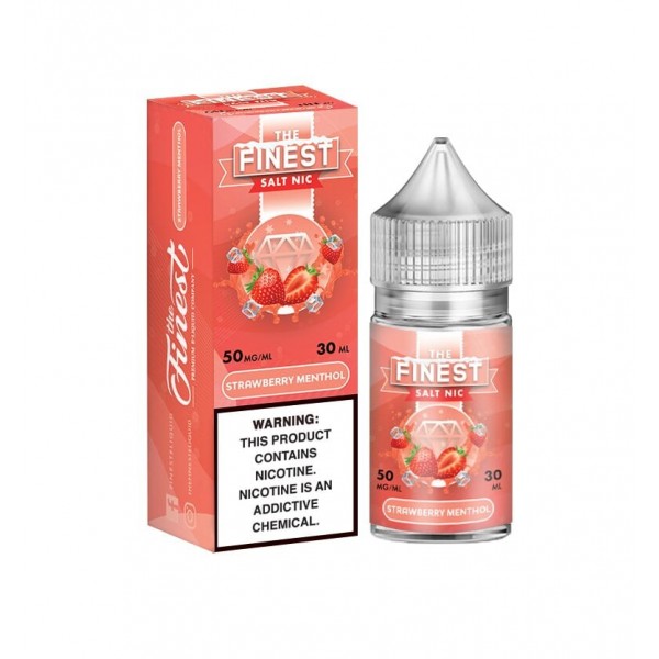 The Finest Salt Nic - Strawberry Menthol 30mL