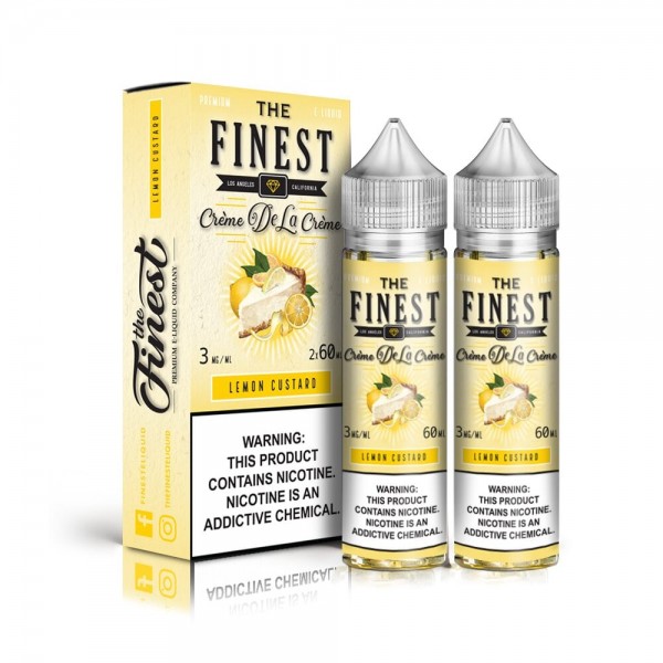 The Finest Creme De La Creme - Lemon Custard 2x60mL