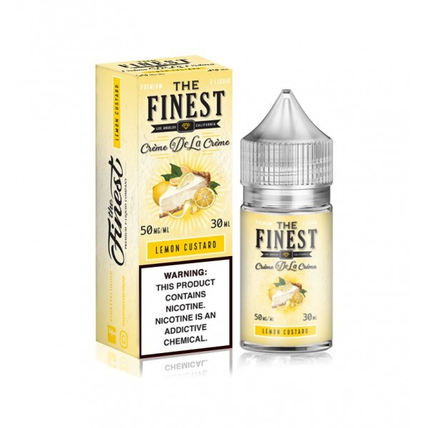 The Finest Creme De La Creme Salt Nic - Lemon Custard 30mL