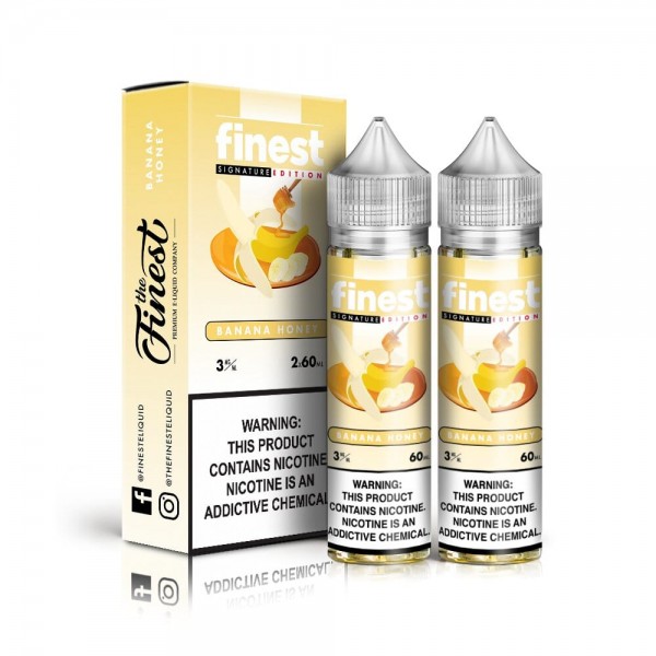 The Finest Signature Edition - Banana Honey 2x60mL (Previously Gold Reserve)