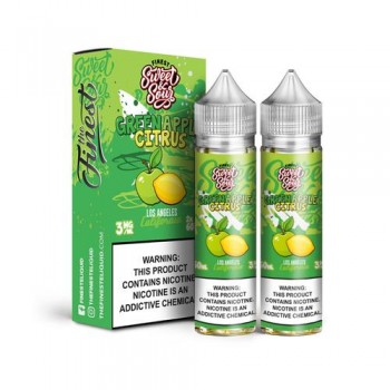 The Finest Sweet & Sour - Green Apple Citrus 2x60mL The Finest Sweet & Sour - Green Apple Citrus 2x60mL