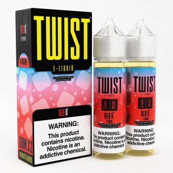 Twist E-liquids - Red 0 2x60mL Twist E-liquids - Red 0 2x60mL