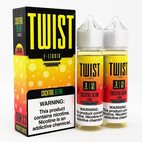 Twist E-liquids - Cocktail Blend 2x60mL (Previously Fruit Cocktail)