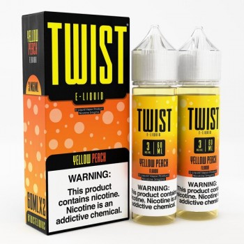 Twist E-liquids - Yellow Peach 2x60mL (Previously Peach Blossom Lemonade) Twist E-liquids - Yellow Peach 2x60mL (Previously Peach Blossom Lemonade)