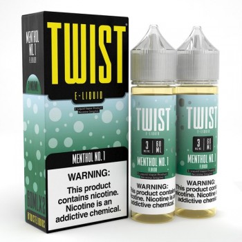 Twist E-liquids - Menthol No.1 2x60mL Twist E-liquids - Menthol No.1 2x60mL