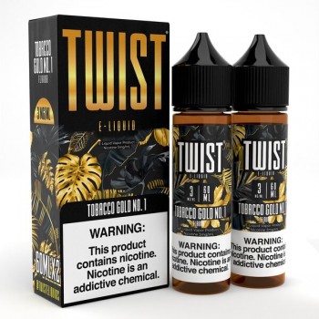 Twist E-liquids - Tobacco Gold No.1 2x60mL Twist E-liquids - Tobacco Gold No.1 2x60mL