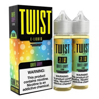 Twist E-liquids - White Grape 2x60mL Twist E-liquids - White Grape 2x60mL