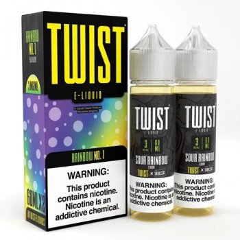 Twist E-liquids - Rainbow No.1 2x60mL Twist E-liquids - Rainbow No.1 2x60mL