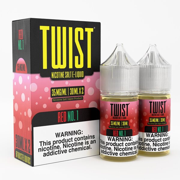 Twist Salt - Red No.1 2x30mL (Previously Watermelon Madness)