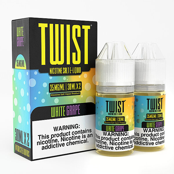 Twist Salt - White Grape 2x30mL