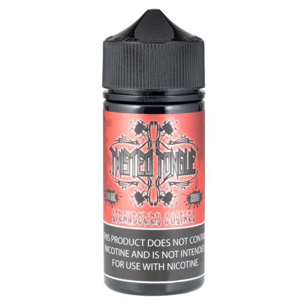 Twisted Tongue - Strawberry Custard 100mL