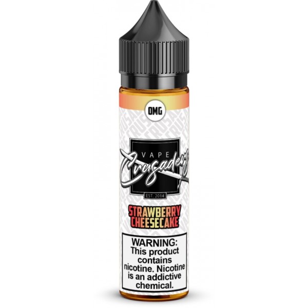 Vape Crusaders - Strawberry Cheesecake 60mL