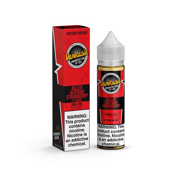 Vapetasia - Killer Kustard Strawberry 60mL 