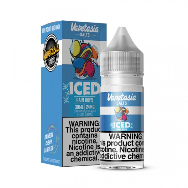 Vapetasia Killer Sweets Synthetic Salts - Iced Rain Bops 30mL