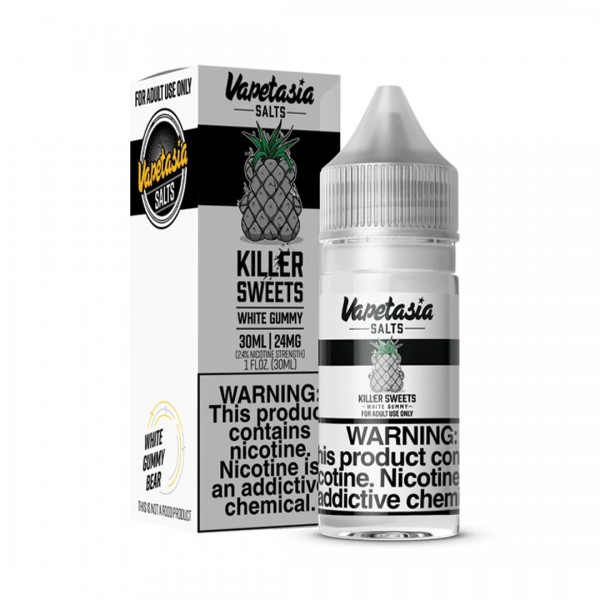 Vapetasia Killer Sweets Synthetic Salts - White Gummy 30mL