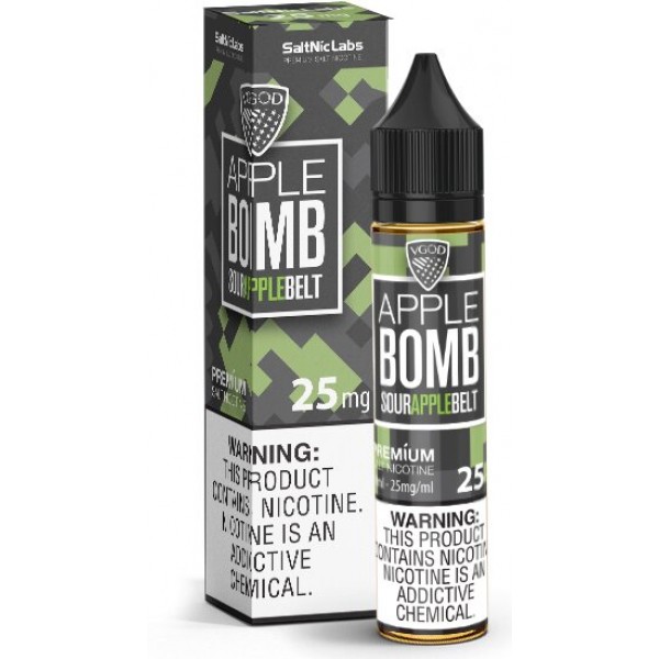 Salt Nic Labs by VGOD - Apple Bomb 30mL