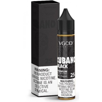 Salt Nic Labs by VGOD - Cubano Black 30mL Salt Nic Labs by VGOD - Cubano Black 30mL