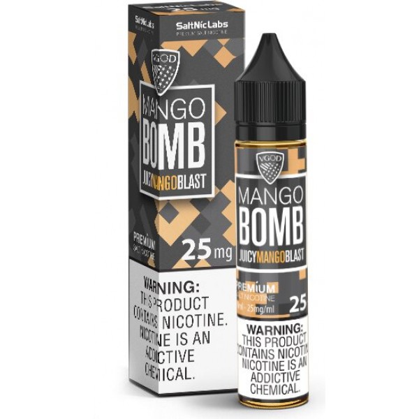 Salt Nic Labs by VGOD - Mango Bomb 30mL