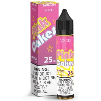 Salt Nic Labs by VGOD - Pink Cake 30mL Salt Nic Labs by VGOD - Pink Cake 30mL