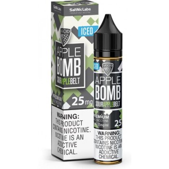 Salt Nic Labs by VGOD - Iced Apple Bomb 30mL Salt Nic Labs by VGOD - Iced Apple Bomb 30mL