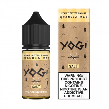 Yogi Salt Nic - Peanut Butter Banana Granola Bar 30mL Yogi Salt Nic - Peanut Butter Banana Granola Bar 30mL