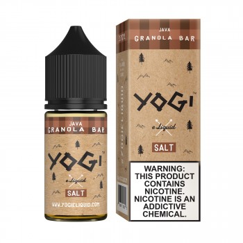 Yogi Salt Nic - Java Granola Bar 30mL Yogi Salt Nic - Java Granola Bar 30mL